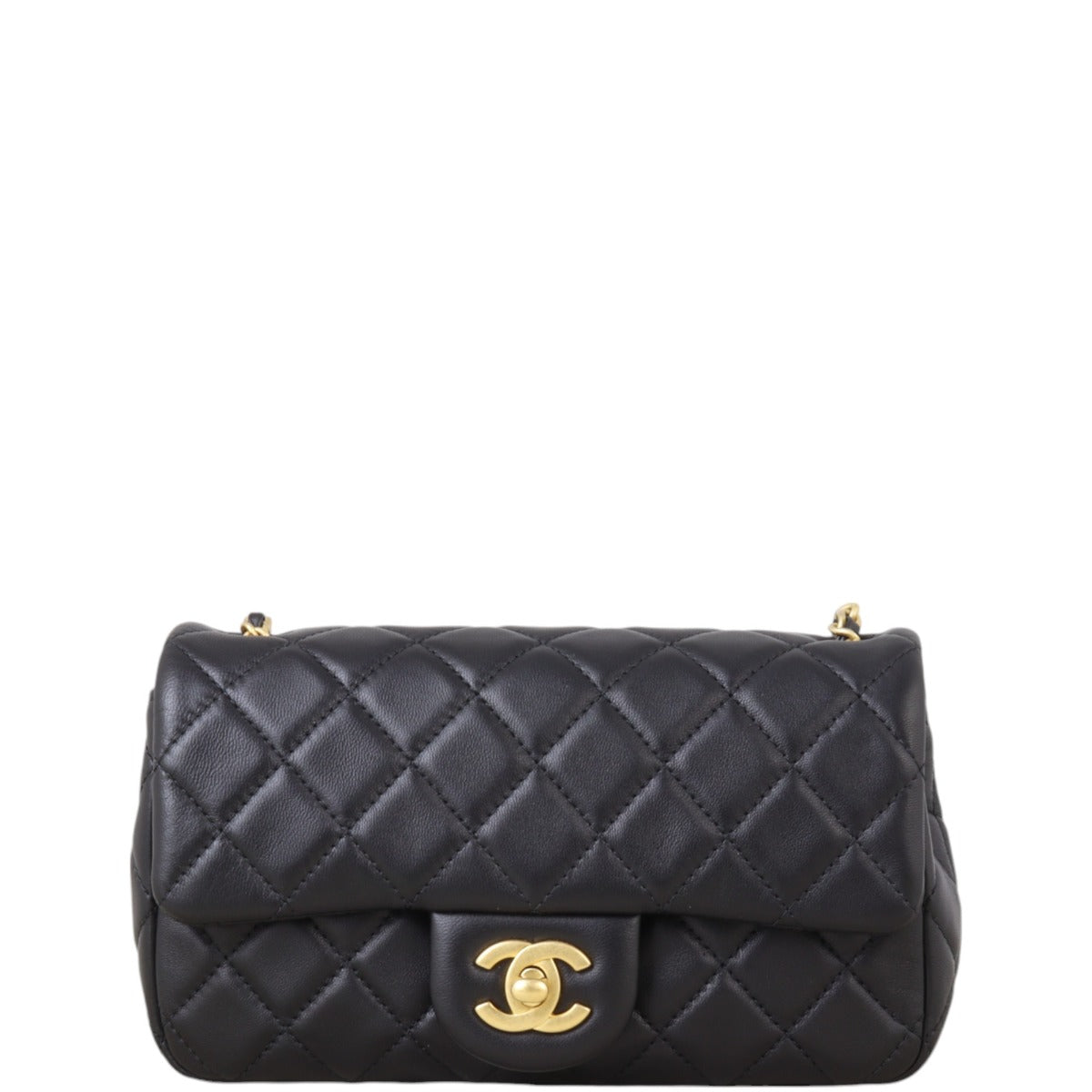 Chanel Pearl Crush Mini Rectangular Flap Bag Lambskin