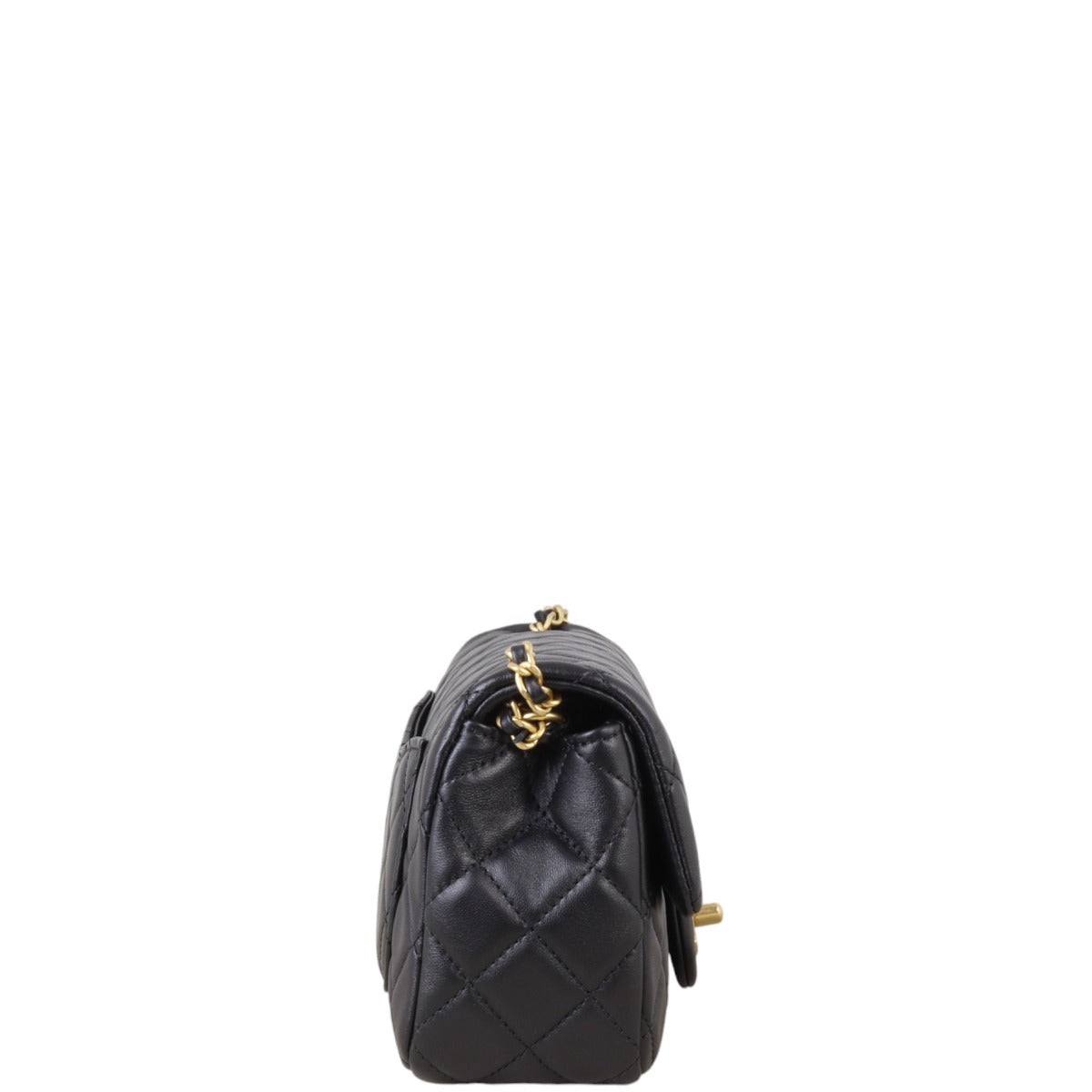 Chanel Pearl Crush Mini Rectangular Flap Bag Lambskin
