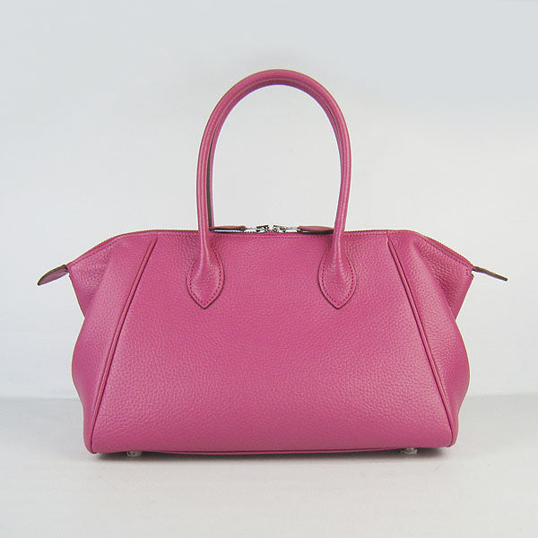 Luxury Hermes Paris Bombay Victoria Handbag peach