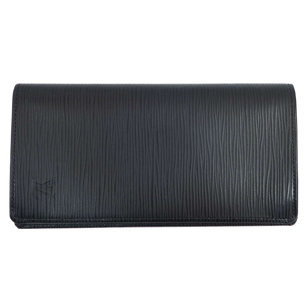 Louis Vuitton Double Fold Wallet Portefolio Braza Model M66542 Epileptic Silver/war Gold Dress Small s Preservation Bag Box