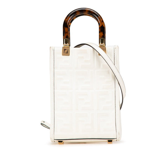 Fendi Sunshine Shopper Leather 2way bag
