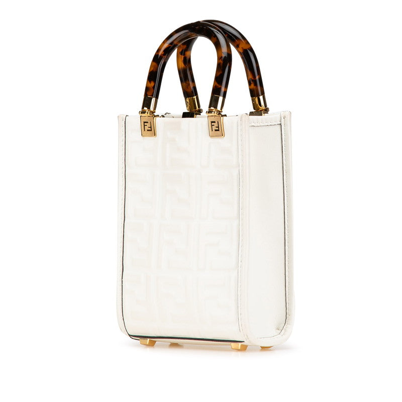 Fendi Peekaboo Leather 2way Bag