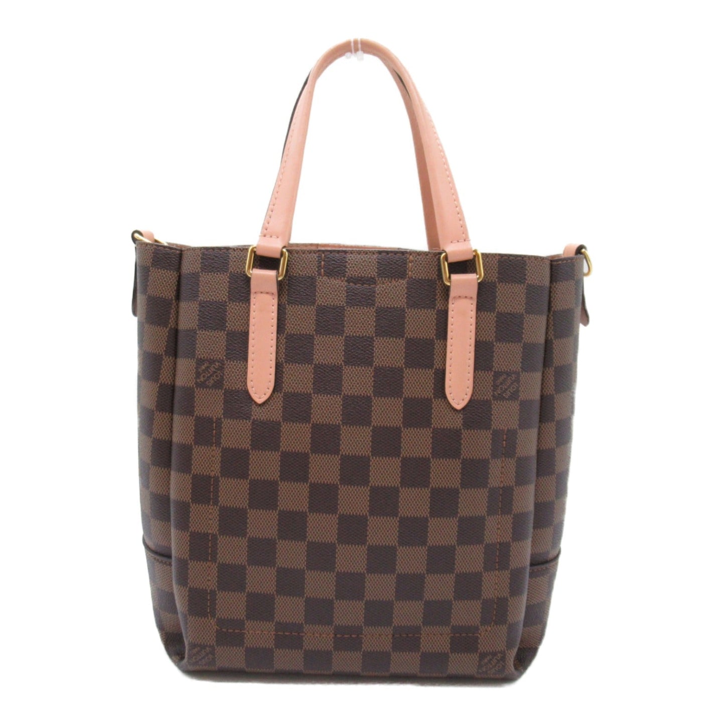 Louis Vuitton Belmont NV BB Shoulder Bag PVC Coated Canvas Damier Brown N60297