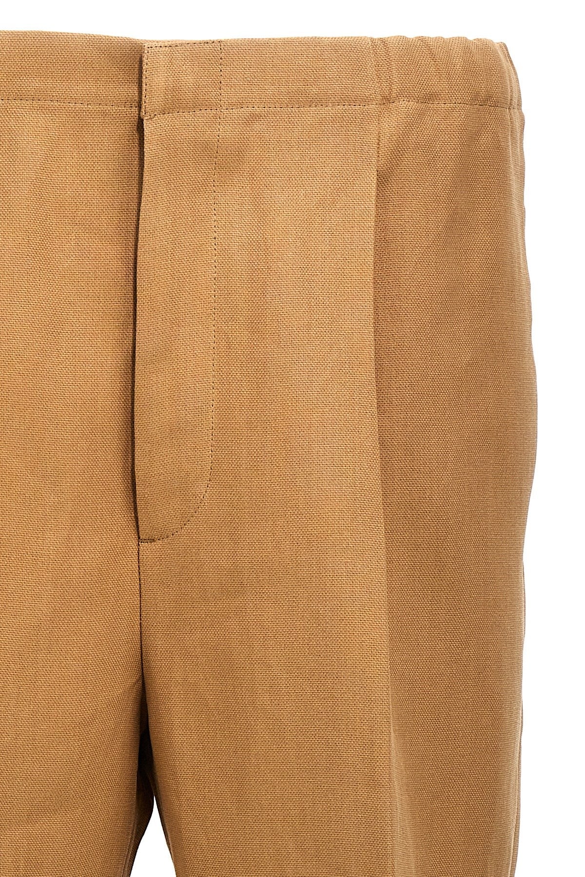 Fendi Men Paper Canvas Pants