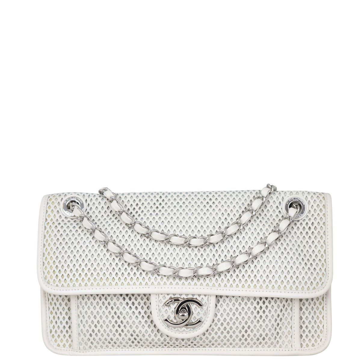 Chanel Up In The Air Perforated Flap Bag