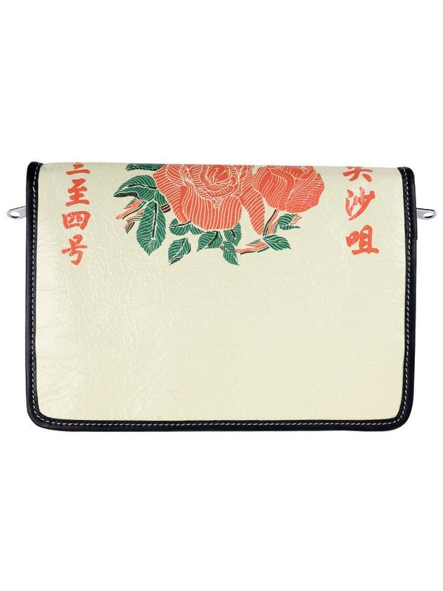 Luxury Balenciaga Trending 2026 Hong Kong Graphic Clutch Bag Beige