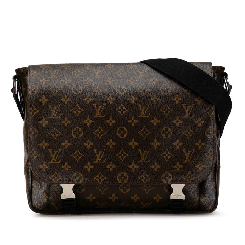 Louis Vuitton Monogram Clarence Shoulder Bag M40936 Brown PVC Leather Louis Vuitton
