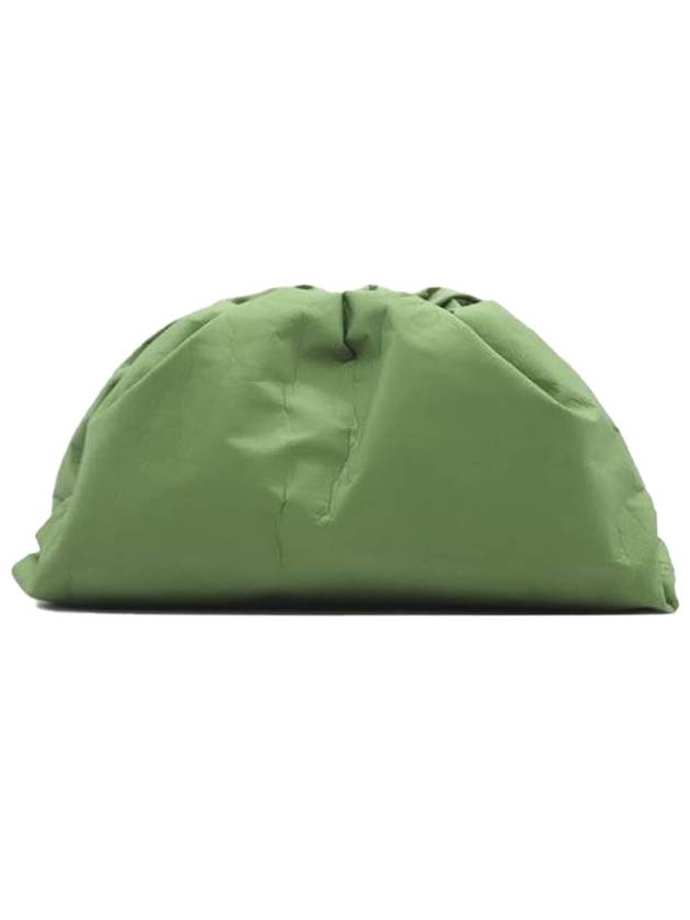 Luxury Bottega Veneta Kraft Paper Pouch Bag Green