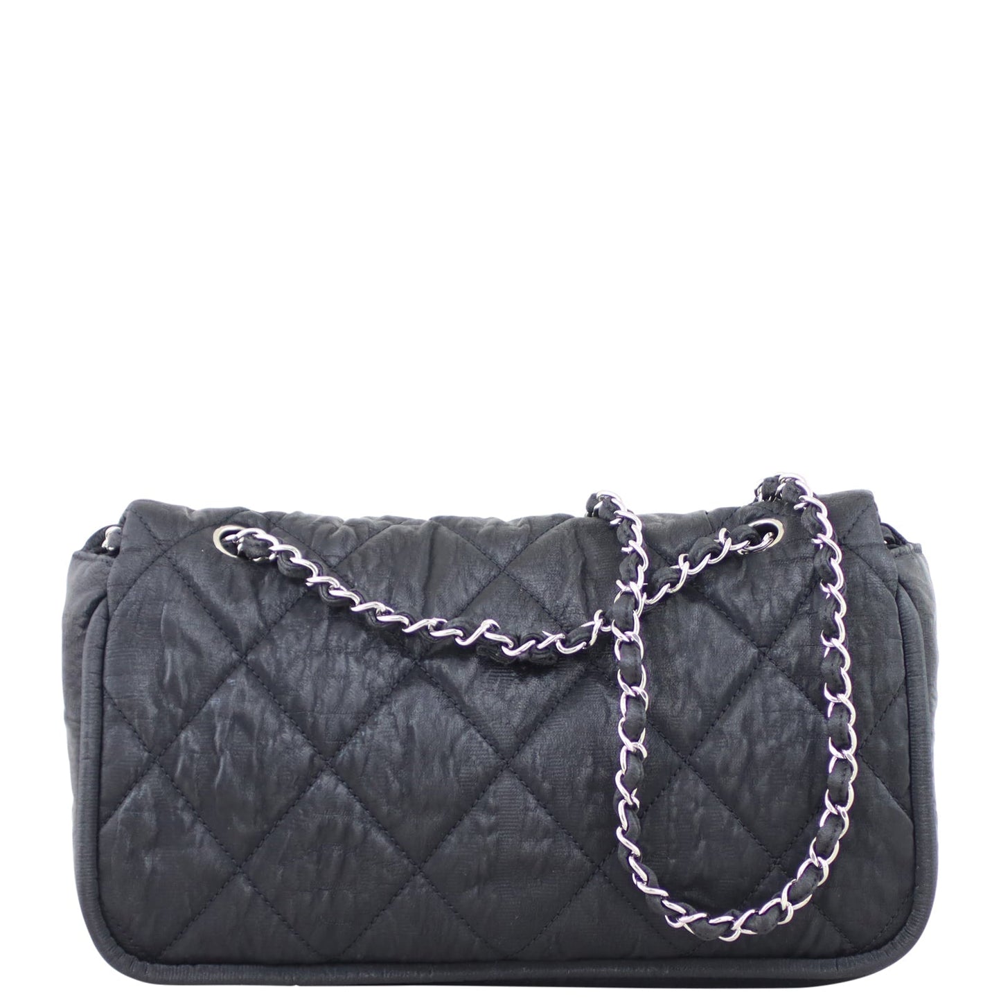 Chanel CC Metallic Quilted Flap Bag