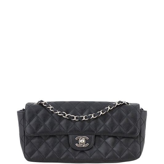Chanel East West Flap Bag | Caviar