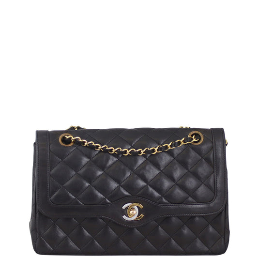 Chanel Two-Tone CC Double Flap Bag