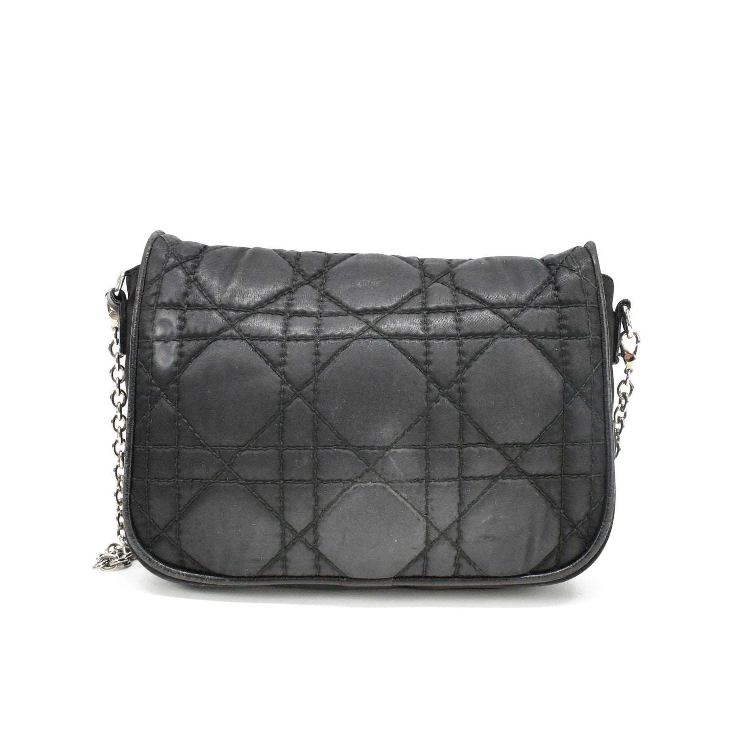 Dior Nylon Quilted Chain Crossbody
