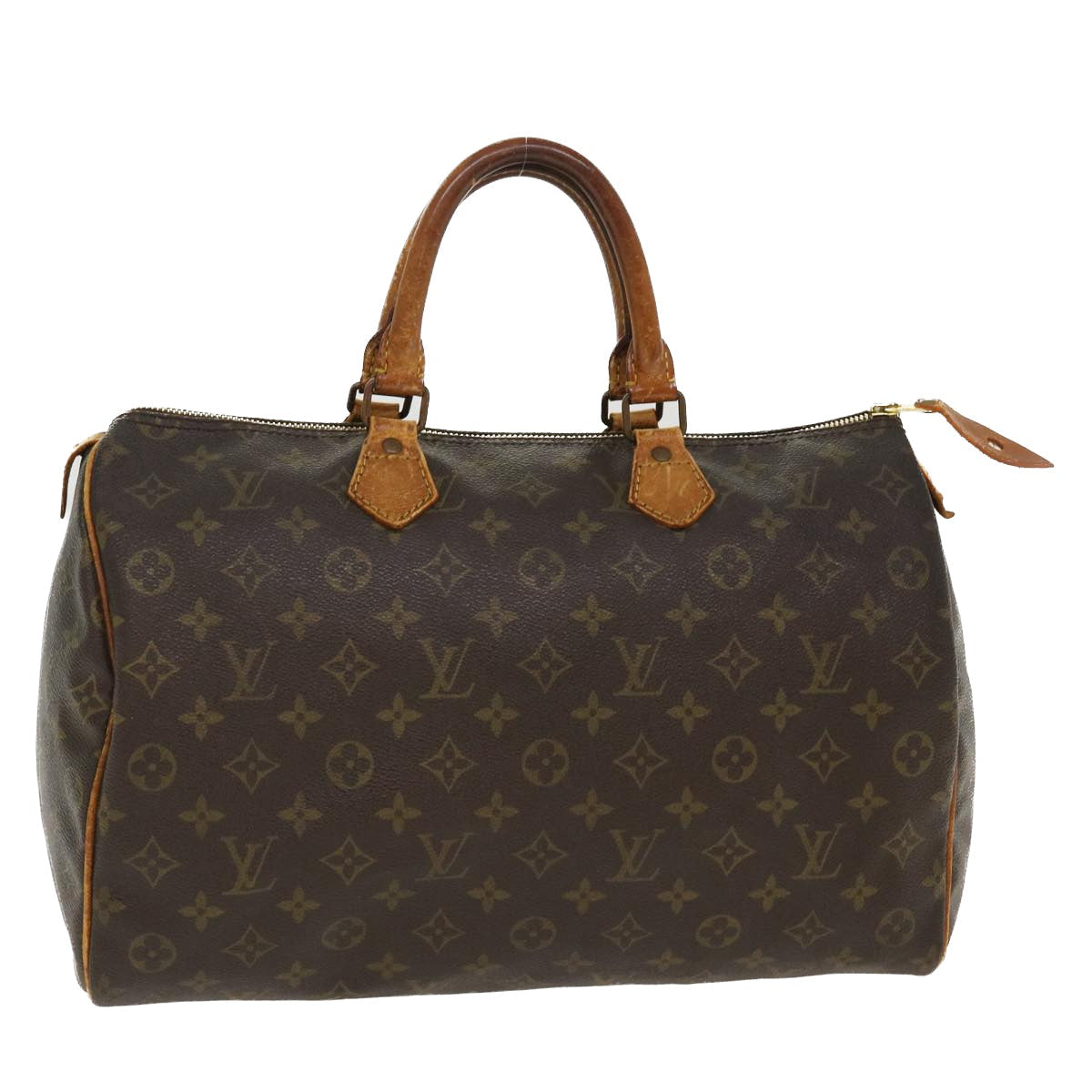LOUIS VUITTON Monogram 35 Hand Bag M41524 LV cl441