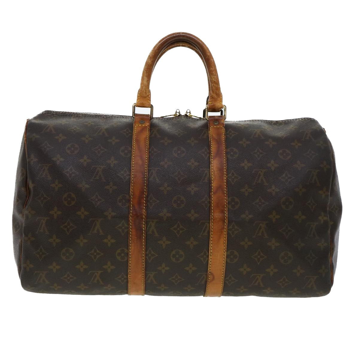 LOUIS VUITTON Monogram Keepall 45 Boston Bag M41428 LV cl480