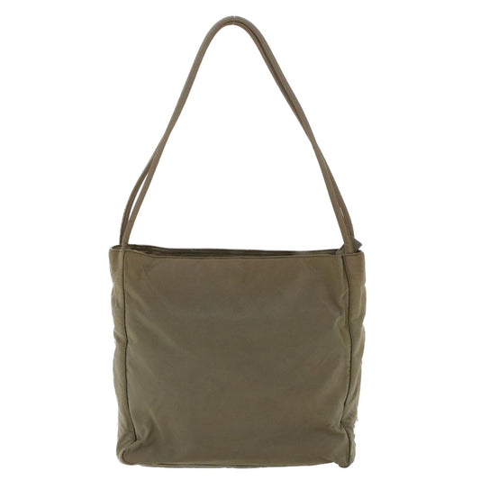 Prada Shoulder Bag Nylon Khaki