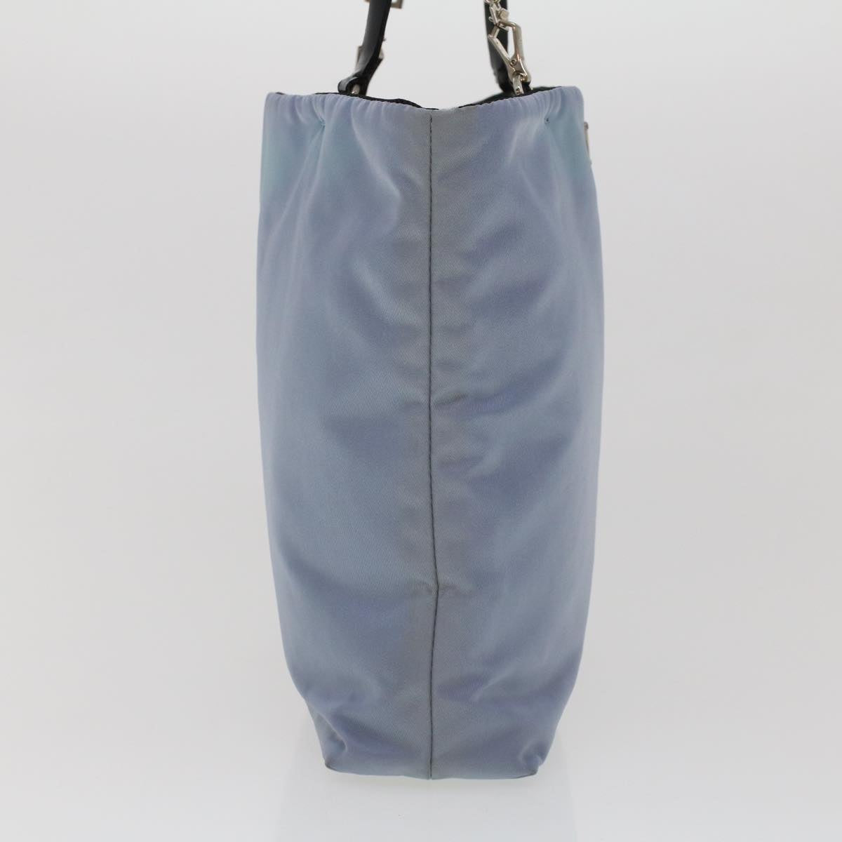 Prada Hand Bag Nylon Light Blue
