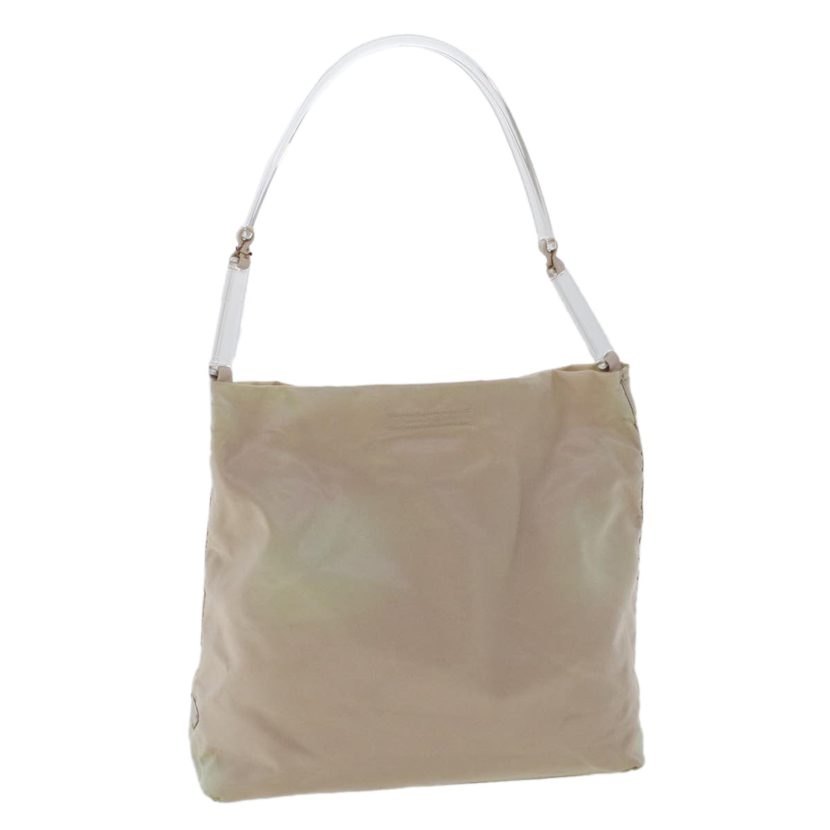 Prada Shoulder Bag Nylon Beige