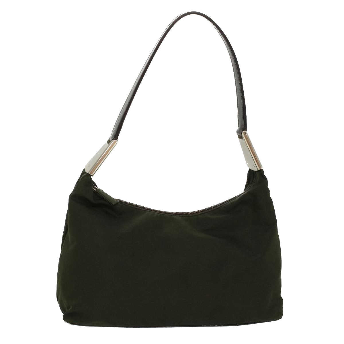 PRADA Shoulder Bag Nylon Green Auth