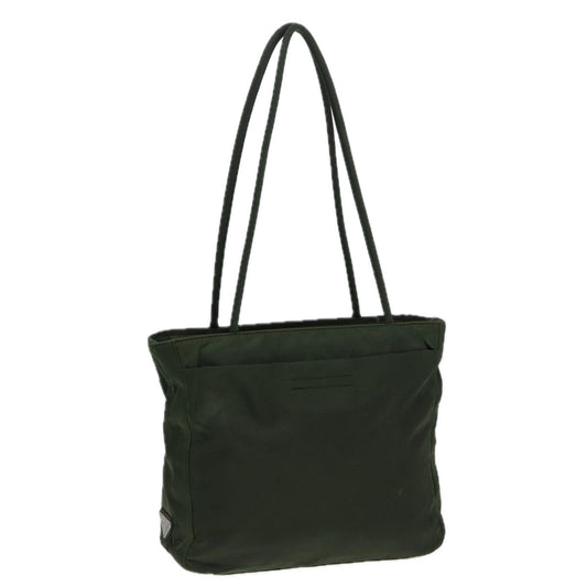 PRADA Tote Bag Nylon Khaki Auth