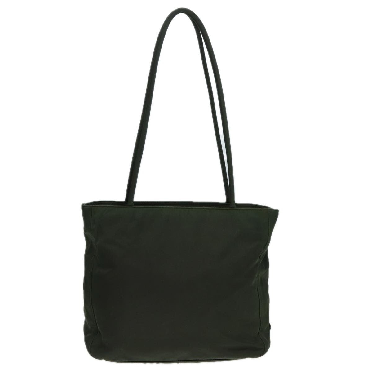 PRADA Tote Bag Nylon Khaki Auth