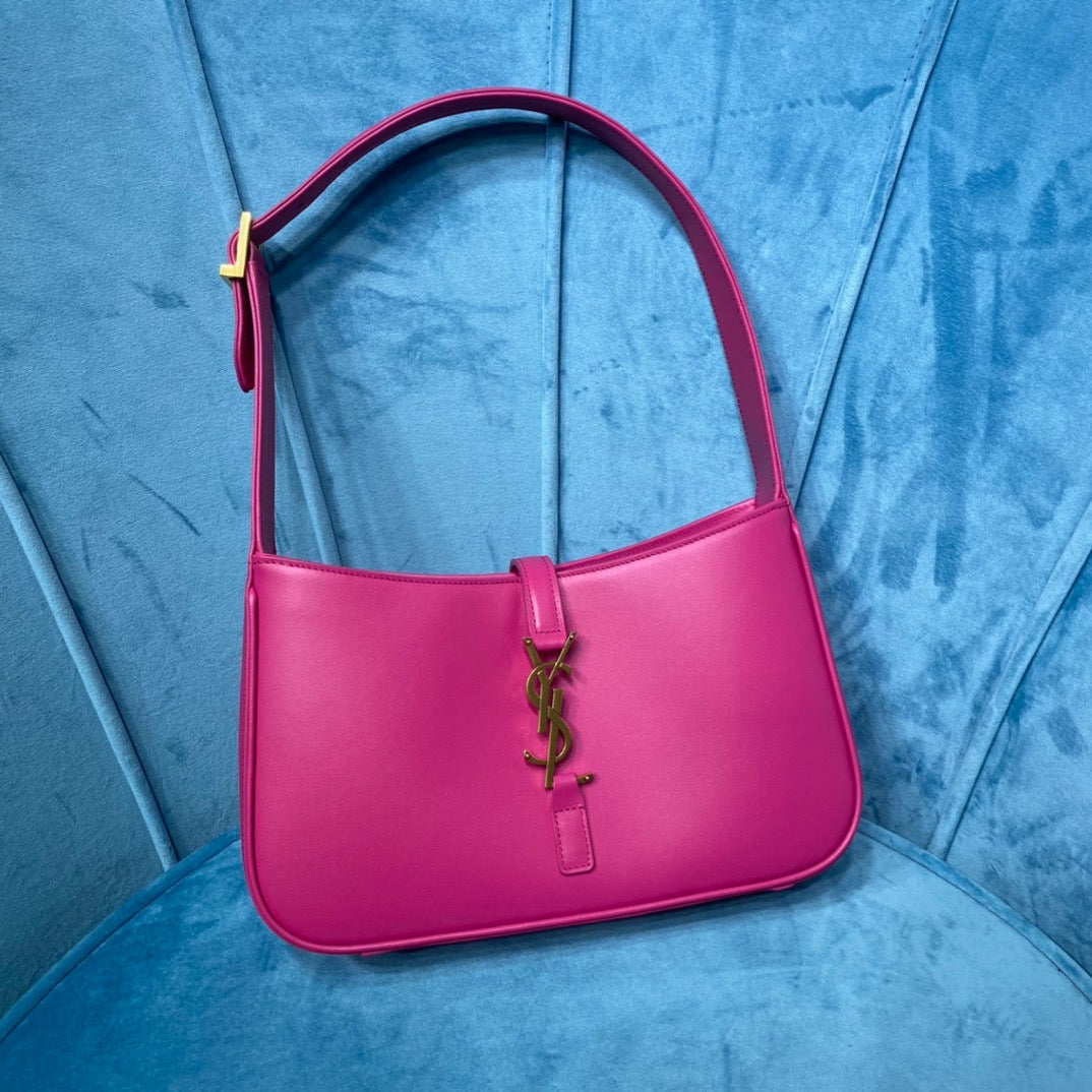 Yves Saint Laurent Hobo Bag In Smooth Pink