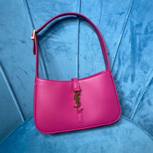 Yves Saint Laurent Hobo Bag In Smooth Pink