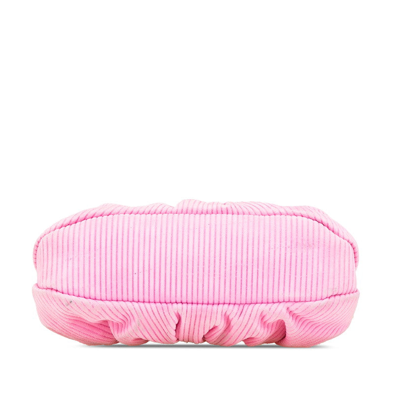 Fendi Peekaboo Click Suede Shoulder Bag