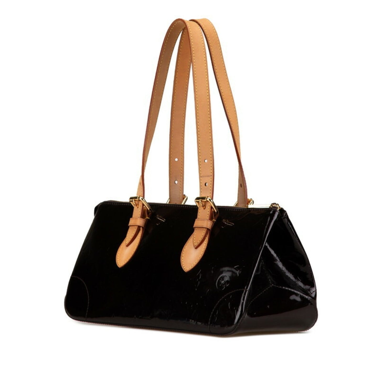 Louis Vuitton Amarante Patent Leather Shoulder Bag