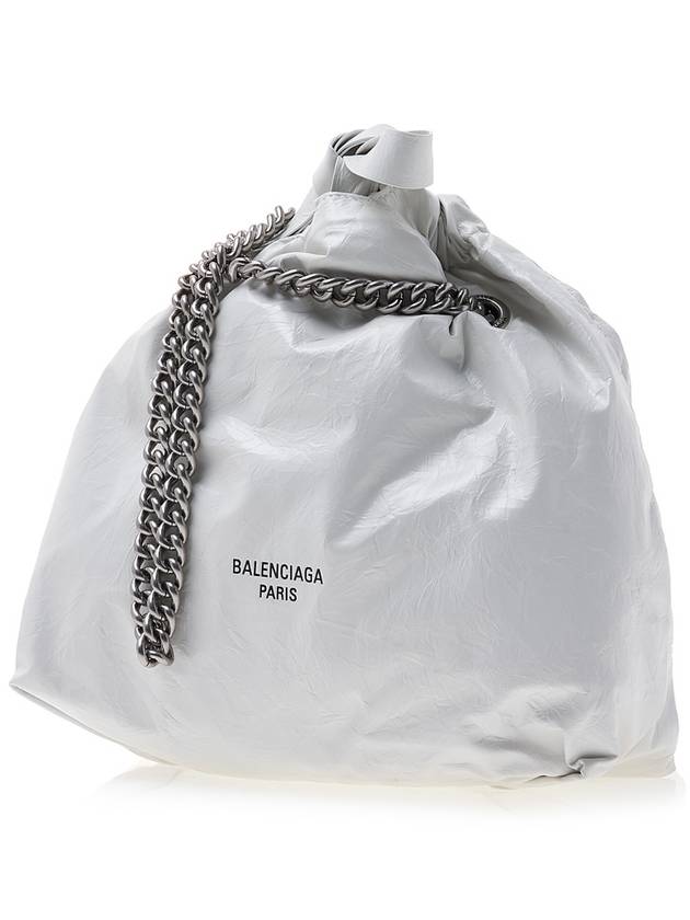 Luxury Balenciaga Trending 2026 WoMen's Crush Small Tote Bag Optic White