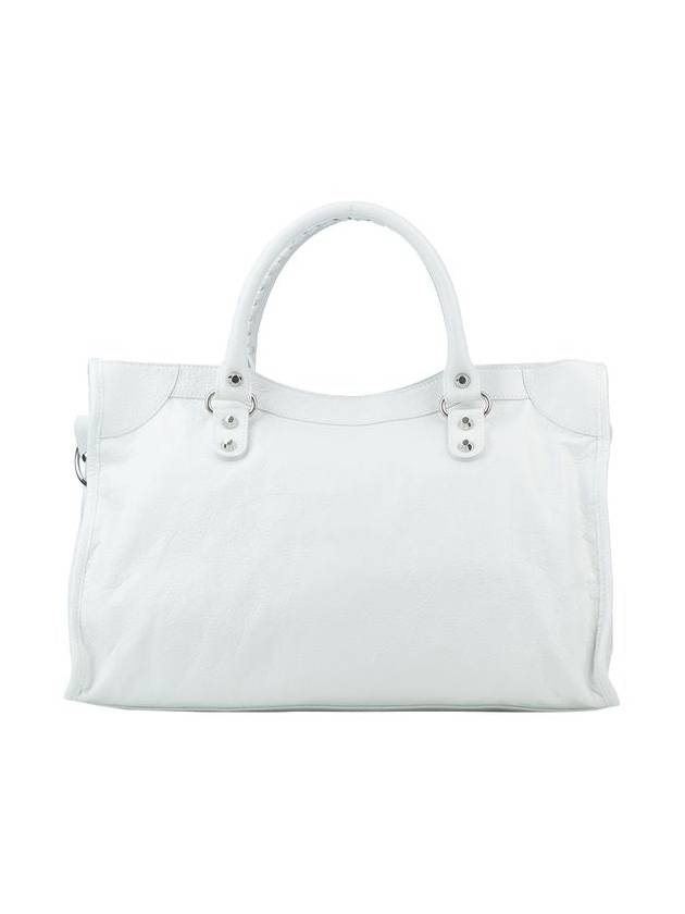 Luxury Balenciaga Trending 2026 Le City Medium Bag White