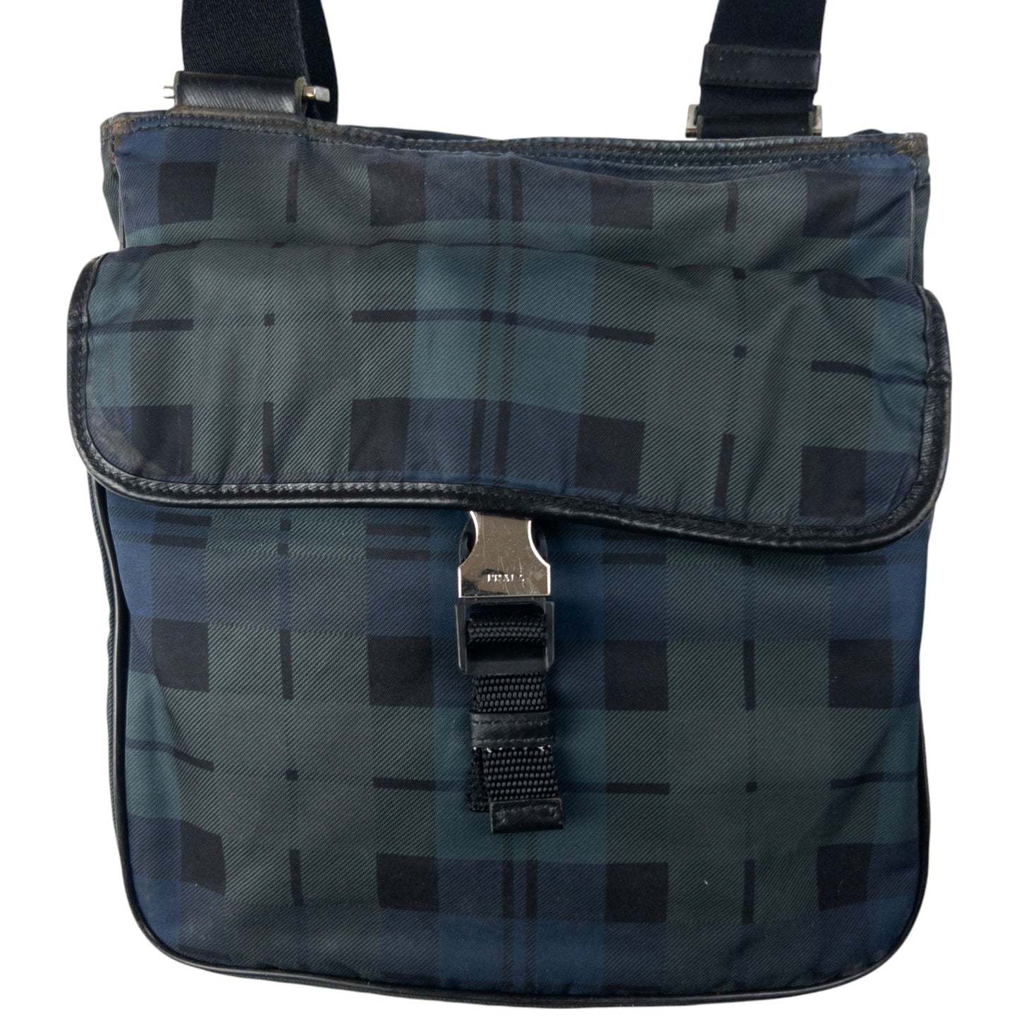 Prada Tartan Crossbody Bag