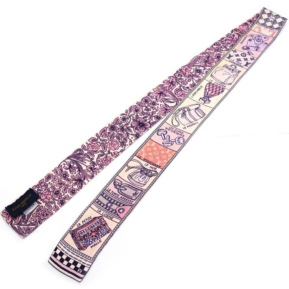 Louis Vuitton Band BB Juul M71396 Long Shirt Long Shirt LV Logo Silk Small Other Other