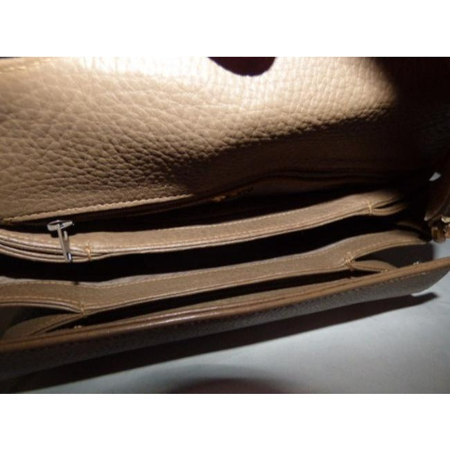 Gucci Envelope Kelly Leather Top Handle Shoulder Bag