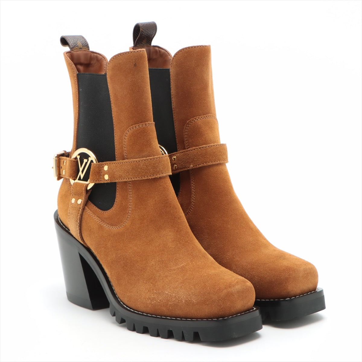Louis Vuitton 19 Years Shoes 37 Brown MA0149 Limitless Line