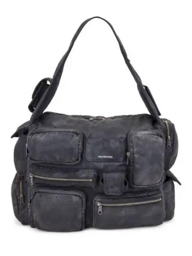 Luxury Balenciaga Trending 2026 Superbusy Large Cross Bag Black
