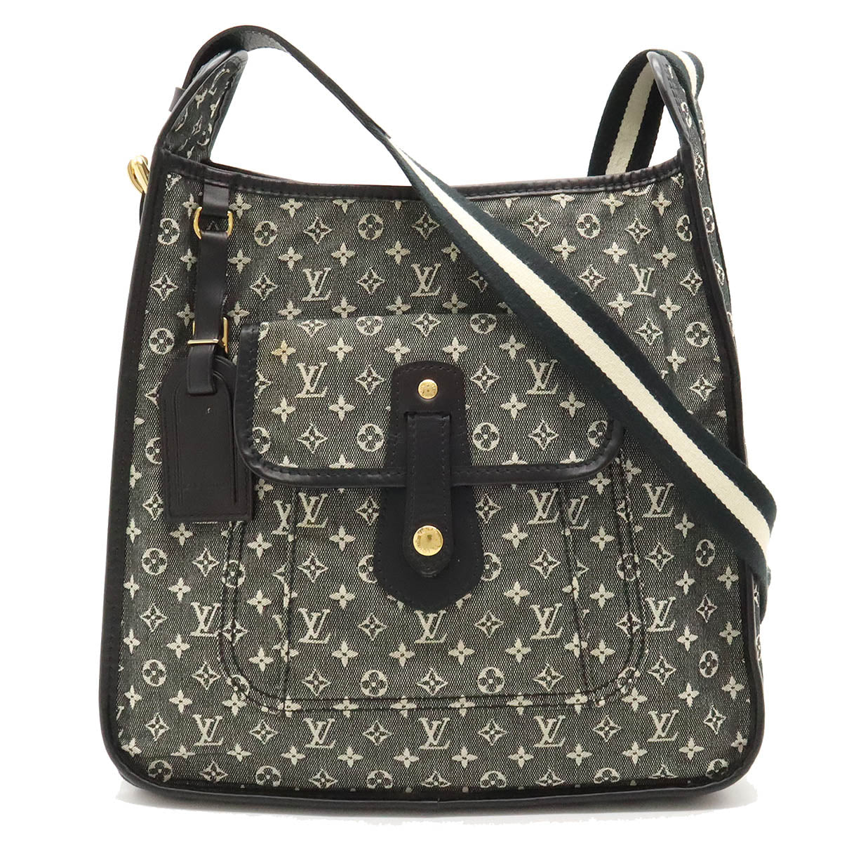 Louis Vuitton Louis Vuitton Monograms Mini Buzz Marrakech Shoulder Bag Leather Noir Black M92324