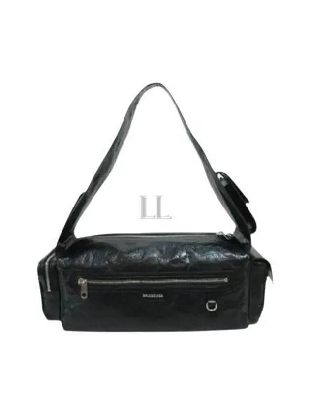 Luxury Balenciaga Trending 2026 Superbusy Small Sling Bag Black