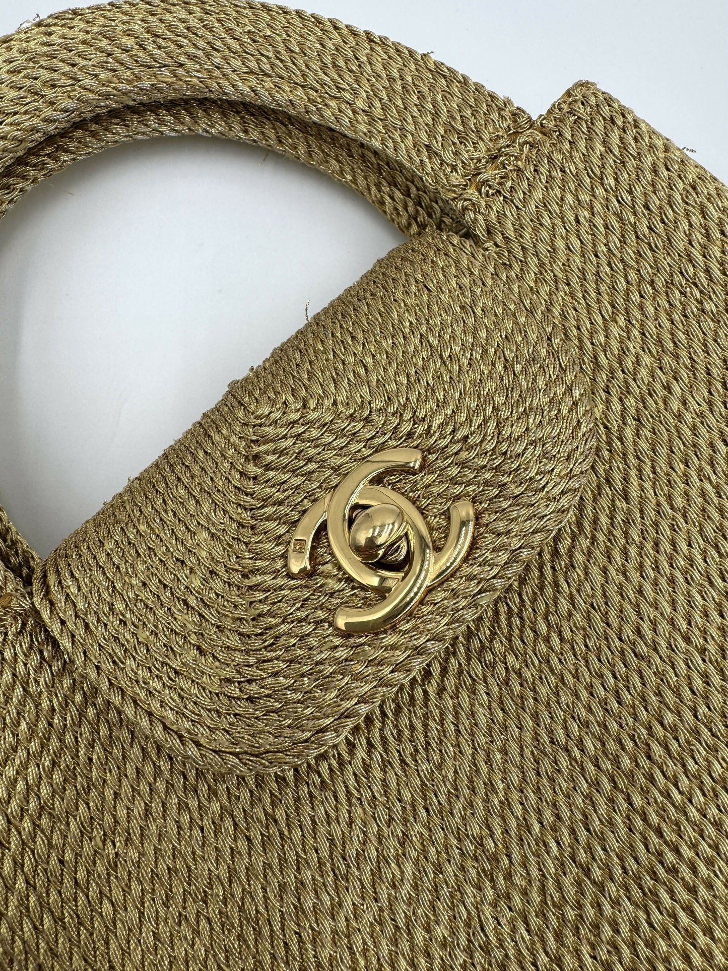 Chanel 1998 Woven Top Handle Bag