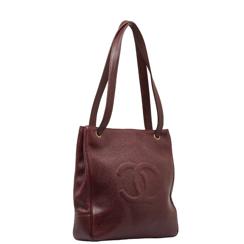 Chanel Big Coca-Cola Bottle Bag Wine Red Caviar S Chanel