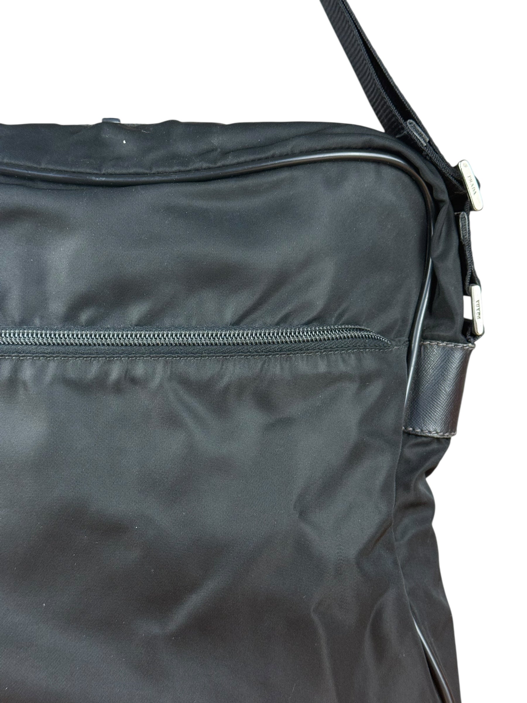 Prada Black Nylon Crossbody