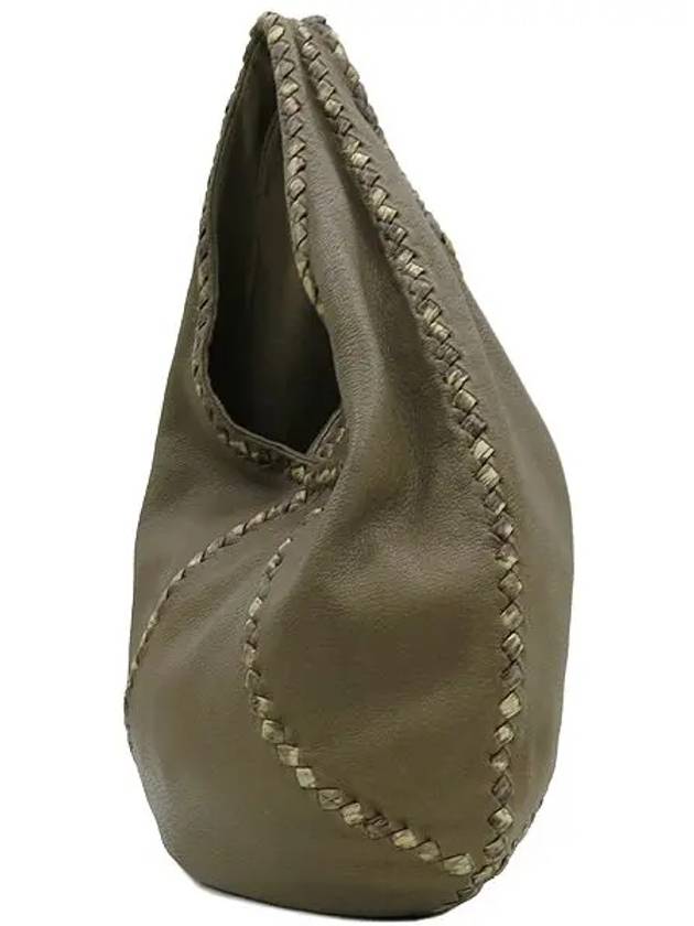 Luxury Bottega Veneta 217741 Brown color hobo shoulder bag
