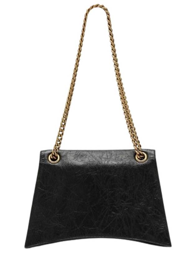 Luxury Balenciaga Trending 2026 Crush Medium Shoulder Bag Black