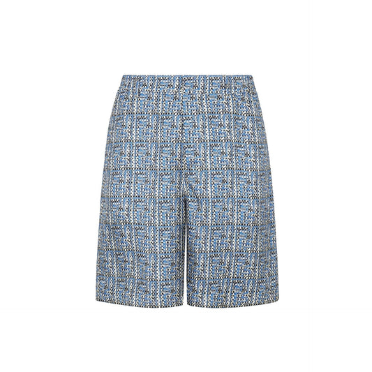 Fendi Printed Silk Shorts Men