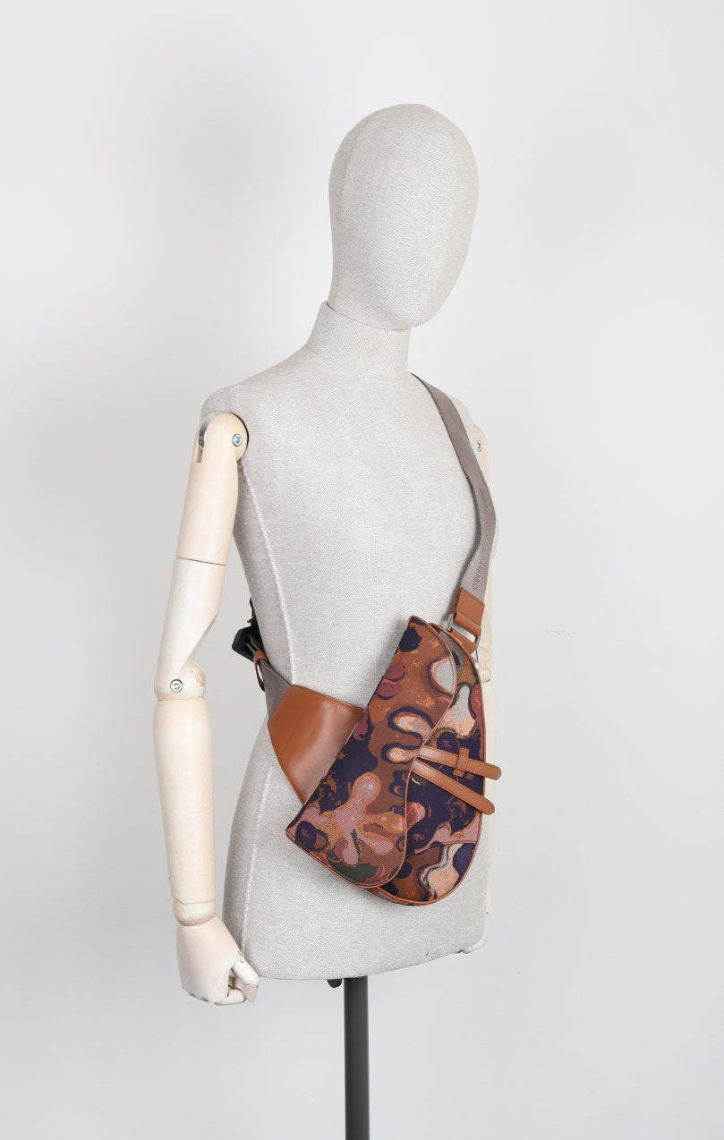 Dior Mini Canvas Crossbody