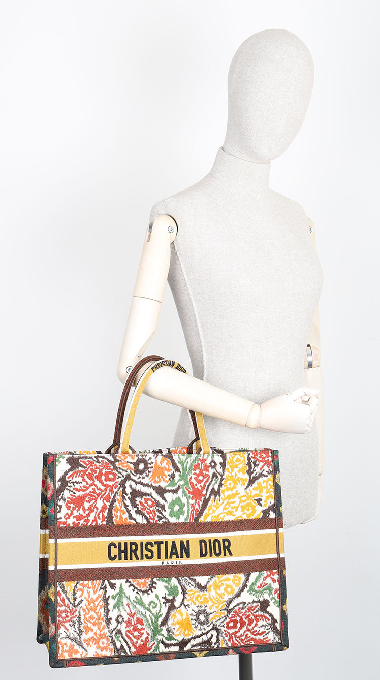 Dior Book Tote Canvas Tote