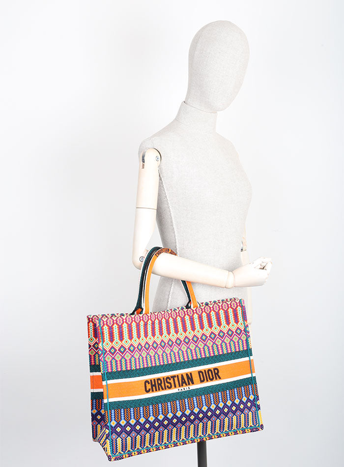 Dior Book Tote Canvas Tote