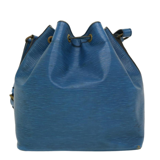 LOUIS VUITTON Epi Petit Noe Shoulder Bag Blue M44105 LV ds528