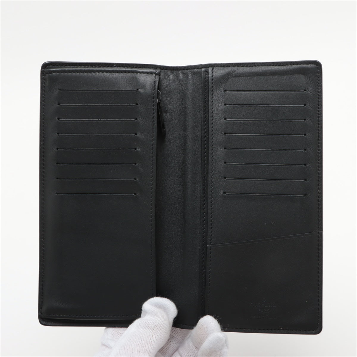 Louis Vuitton LV Aerogram Portefolio Braza M69980 Noir Wallet