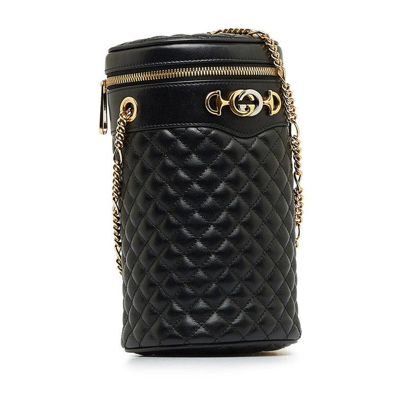Gucci Zumi Horsebit Leather Bucket Bag