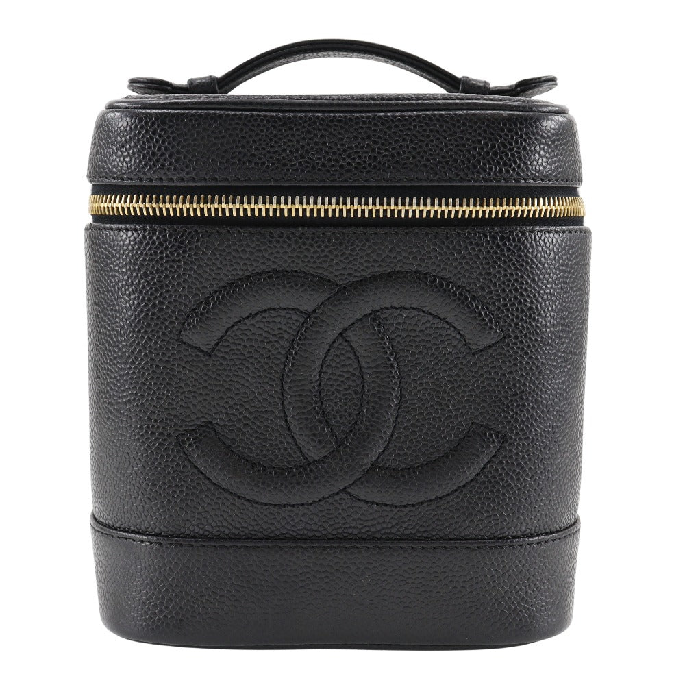 Chanel Chanel Vanity Handbag Caviar S 2002 French Handbag Vanity Vanity Ladies